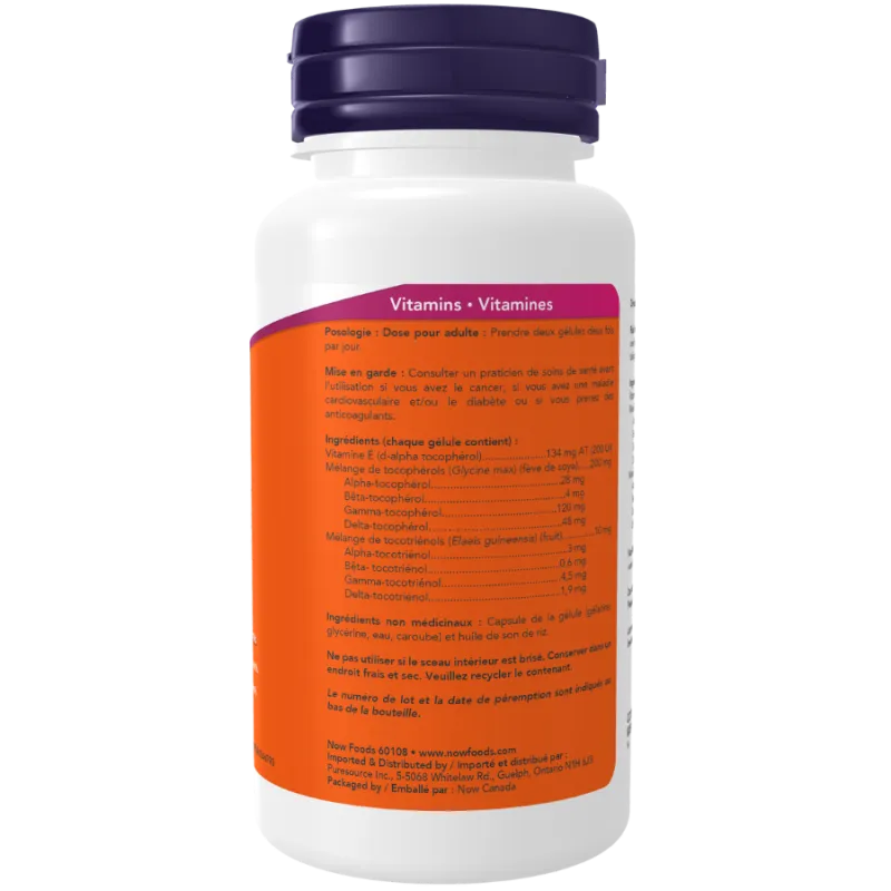 Complexe Gamma E avancé, 60 gélules | Safest & Easiest Shopping Vitamins Online | VITASHOP
