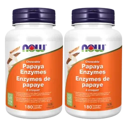 NOW Foods 나우 푸드 파파야 효소, 씹을 수 있는 사탕 180개 | 매일 업데이트되는 특가 상품 | VITASHOP