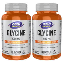 NOW Foods Glycine 1000 mg, 100 Capsules | 每天不同折扣, 全网最低价格 | 种类齐全的保健品店铺 VITASHOP, 只有你想不到, 没有你买不到 !