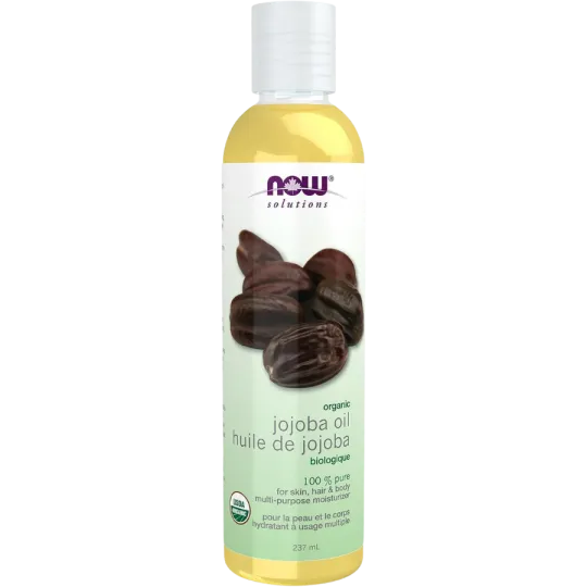 NOW Foods Organic Jojoba Oil, 237 mL | 每天不同折扣, 全网最低价格 | 种类齐全的保健品店铺 VITASHOP, 只有你想不到, 没有你买不到 !