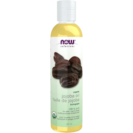 NOW Foods Organic Jojoba Oil, 237 mL | 每天不同折扣, 全网最低价格 | 种类齐全的保健品店铺 VITASHOP, 只有你想不到, 没有你买不到 !