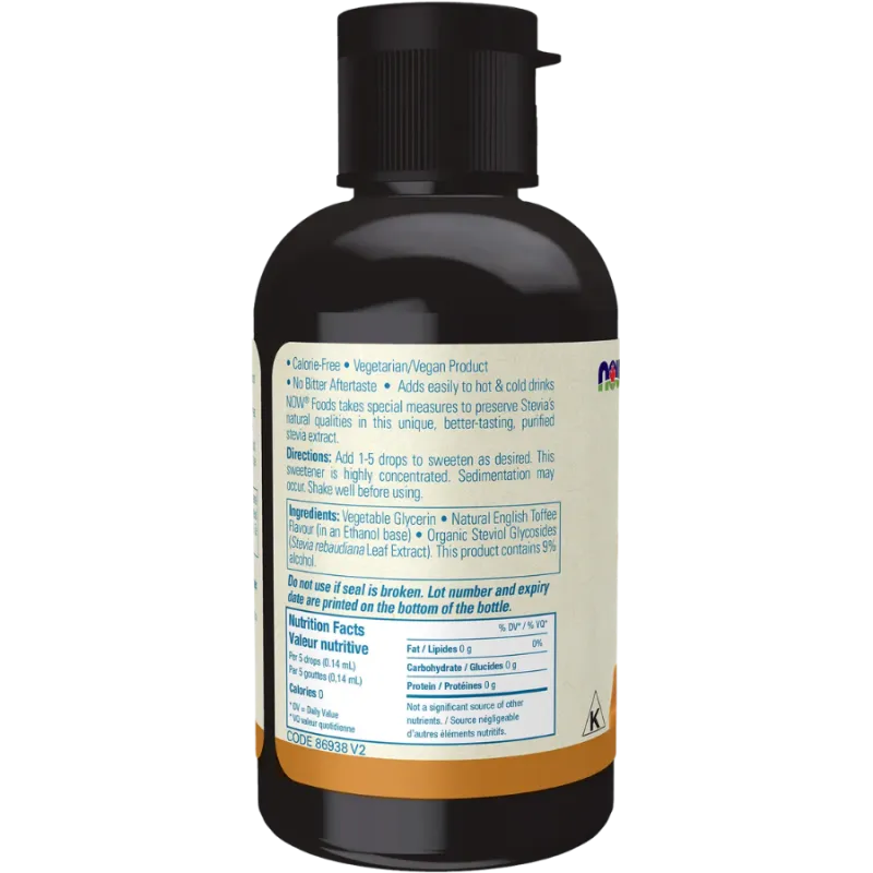 Stevia Liquid Extract (English Toffee) 60mL  | Safest & Easiest Shopping Vitamins Online | VITASHOP