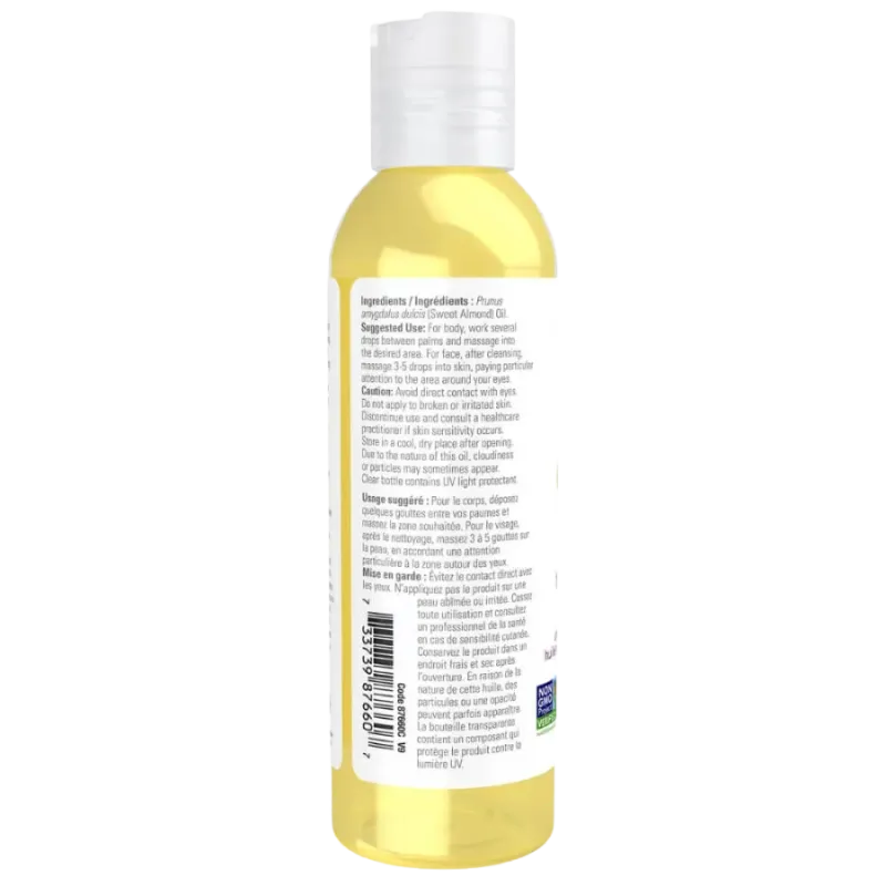 Huile d’amande douce, 118 mL | Safest & Easiest Shopping Vitamins Online | VITASHOP