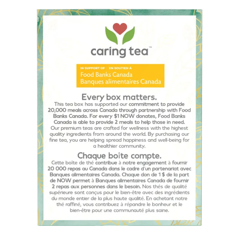 NOW Organic Peppermint Tea 24x48g