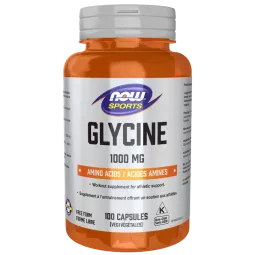 NOW Foods 나우 푸드 글리신 1000 mg, 100 캡슐 | 매일 업데이트되는 특가 상품 | VITASHOP