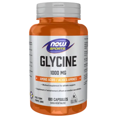 Glycine 1000 mg, 100 Gélules | Safest & Easiest Shopping Vitamins Online | VITASHOP
