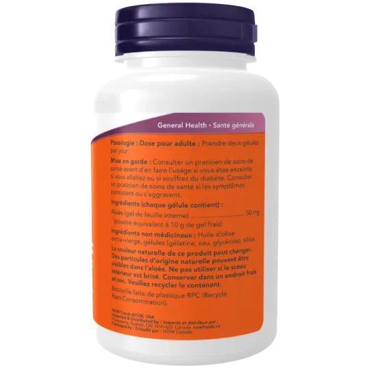 NOW Foods Aloe Vera Concentrate 50 mg, 120 Softgels | 每天不同折扣, 全网最低价格 | 种类齐全的保健品店铺 VITASHOP, 只有你想不到, 没有你买不到 !