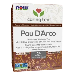 NOW Foods Pau D'arco Traditional Wellness, 24 Tea Bags | 每天不同折扣, 全网最低价格 | 种类齐全的保健品店铺 VITASHOP, 只有你想不到, 没有你买不到 !