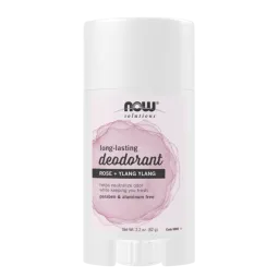 Bâton de déodorant longue durée, Rose & Ylang Ylang, 62 g | Safest & Easiest Shopping Vitamins Online | VITASHOP