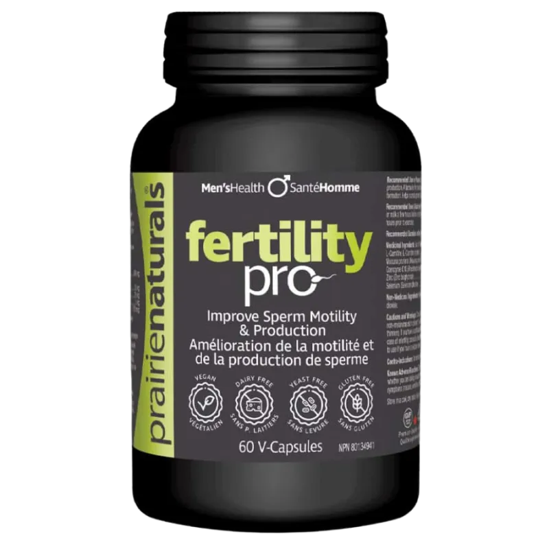 Prairie Naturals Fertility-Pro 60 Capsules Végétales | Prix Imbattables, Offres Quotidiennes | VITASHOP