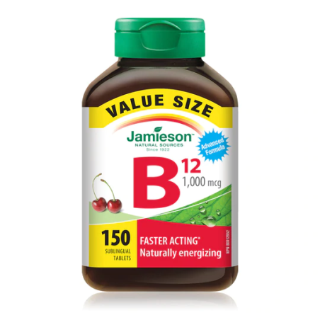 Vitamin B12 1000 mcg Sublingual VALUE SIZE 150 Tablets | Safest & Easiest Shopping Vitamins Online | VITASHOP