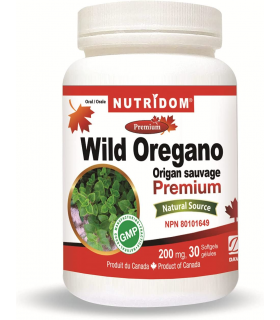 Nutridom Huile d'origan 30 capsules molles | Prix imbattables, offres quotidiennes | VITASHOP