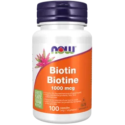 Biotine 1000 mcg, 100 Gélules | Safest & Easiest Shopping Vitamins Online | VITASHOP
