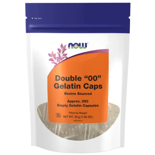 NOW Foods Size "00" Empty Gelatin Capsules, 250 Capsules | Unbeatable Prices, Daily Deals | VITASHOP