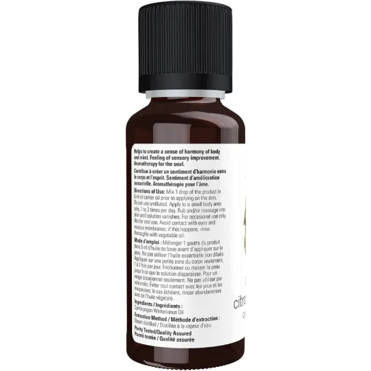 Huile de citronnelle, 30 mL | Safest & Easiest Shopping Vitamins Online | VITASHOP