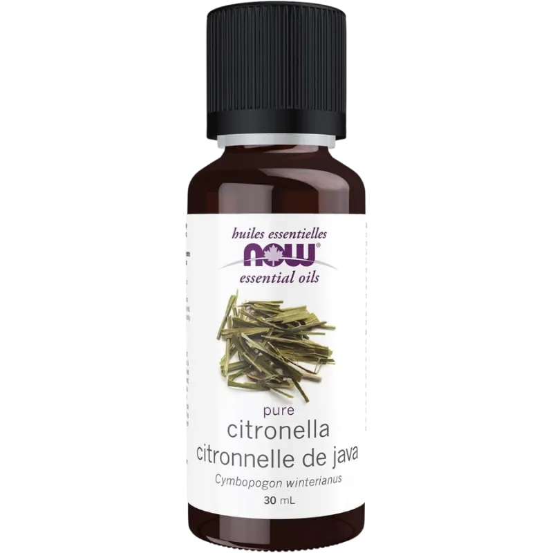 Huile de citronnelle, 30 mL | Safest & Easiest Shopping Vitamins Online | VITASHOP