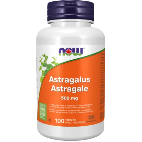 NOW Foods Astragalus 500 mg, 100 Capsules | Unbeatable Prices, Daily Deals | VITASHOP