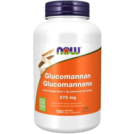 Glucomannane 575 mg, 180 gélules | Safest & Easiest Shopping Vitamins Online | VITASHOP