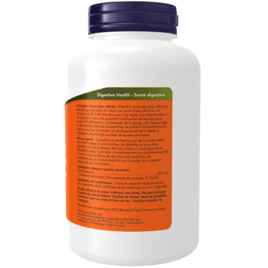NOW Foods 나우 푸드 글루코만난 575 mg, 180 캡슐 | 매일 업데이트되는 특가 상품 | VITASHOP