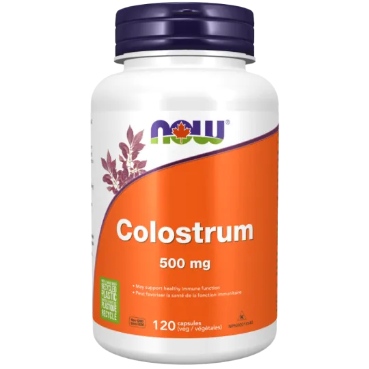 NOW Foods Colostrum 500 mg, 120 Veg Capsules | Unbeatable Prices, Daily Deals | VITASHOP