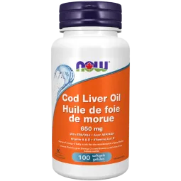 NOW Foods Cod Liver Oil, 100 Softgels | Unbeatable Prices, Daily Deals | VITASHOP