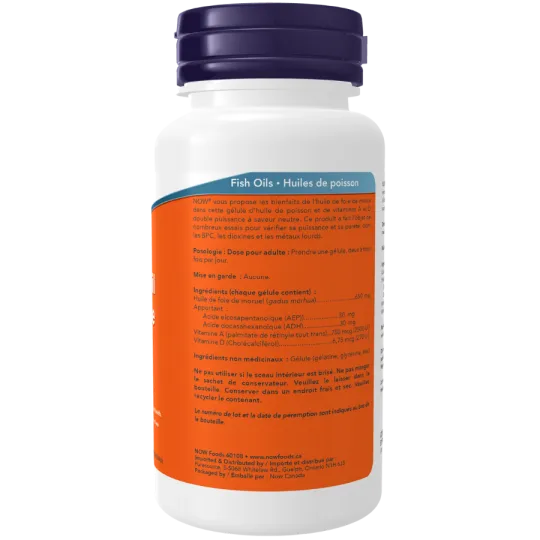 NOW Foods Cod Liver Oil, 100 Softgels | Unbeatable Prices, Daily Deals | VITASHOP