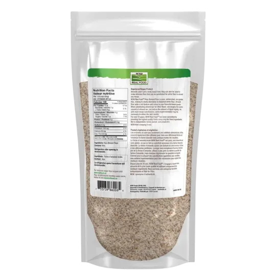 NOW Foods Almond Flour Pure, 624 g | 每天不同折扣, 全网最低价格 | 种类齐全的保健品店铺 VITASHOP, 只有你想不到, 没有你买不到 !