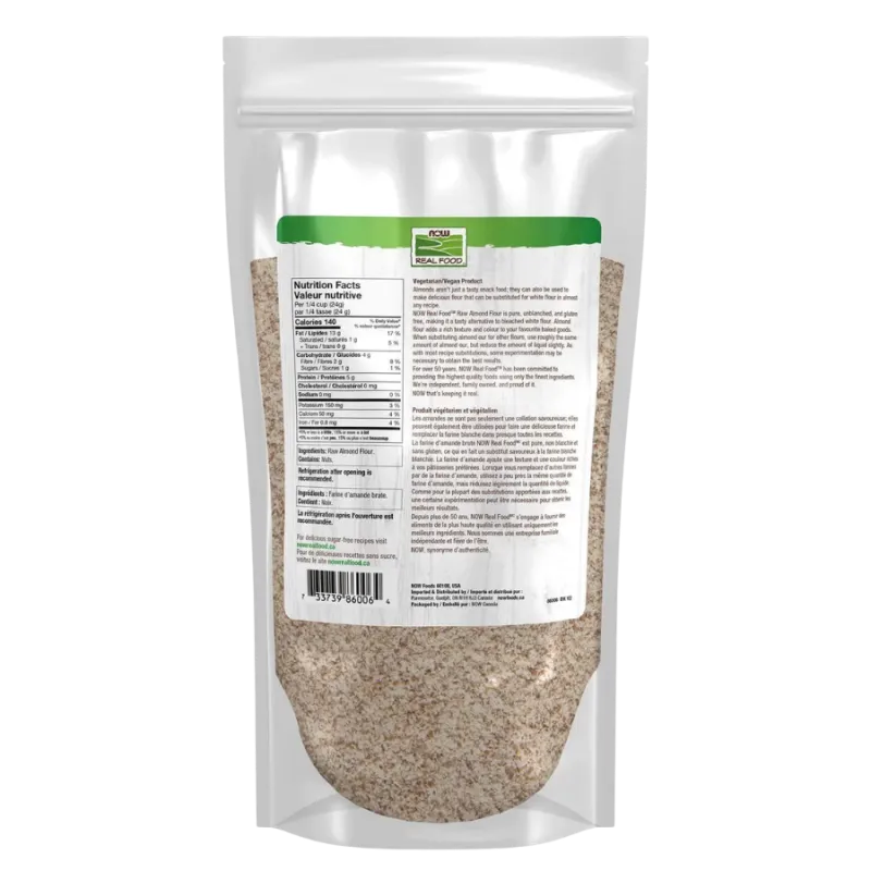 Farine d’amande pure, 624 g | Safest & Easiest Shopping Vitamins Online | VITASHOP