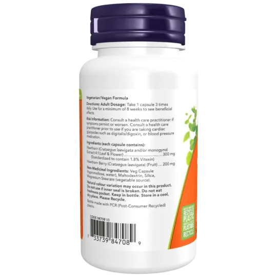 NOW Foods 나우 푸드 산사나무 추출물 300mg, 식물성 캡슐 90정 | 매일 업데이트되는 특가 상품 | VITASHOP