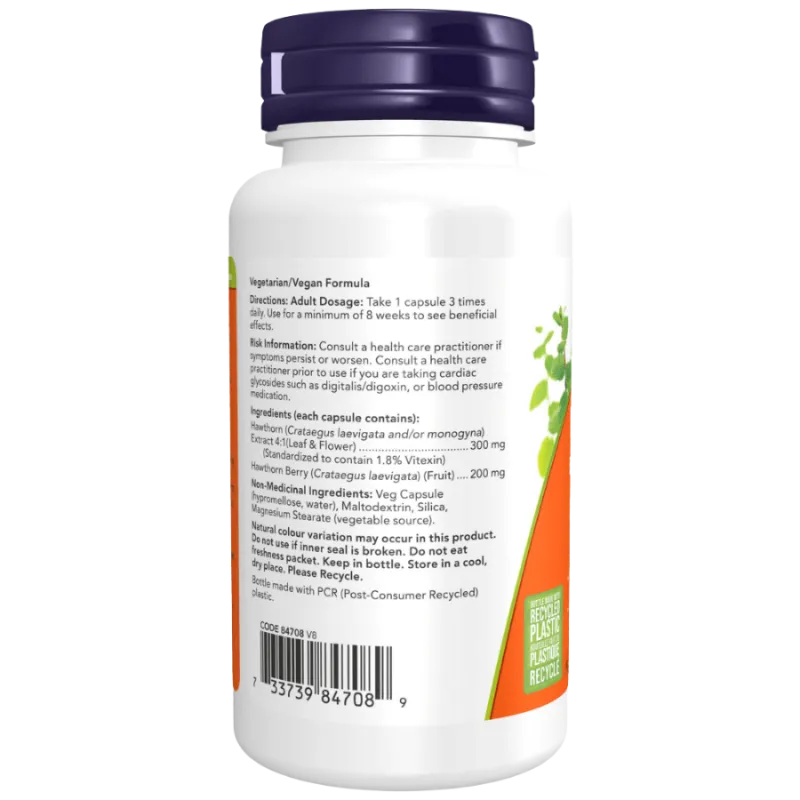 Extrait d’aubépine 300 mg, 90 gélules végétales | Safest & Easiest Shopping Vitamins Online | VITASHOP
