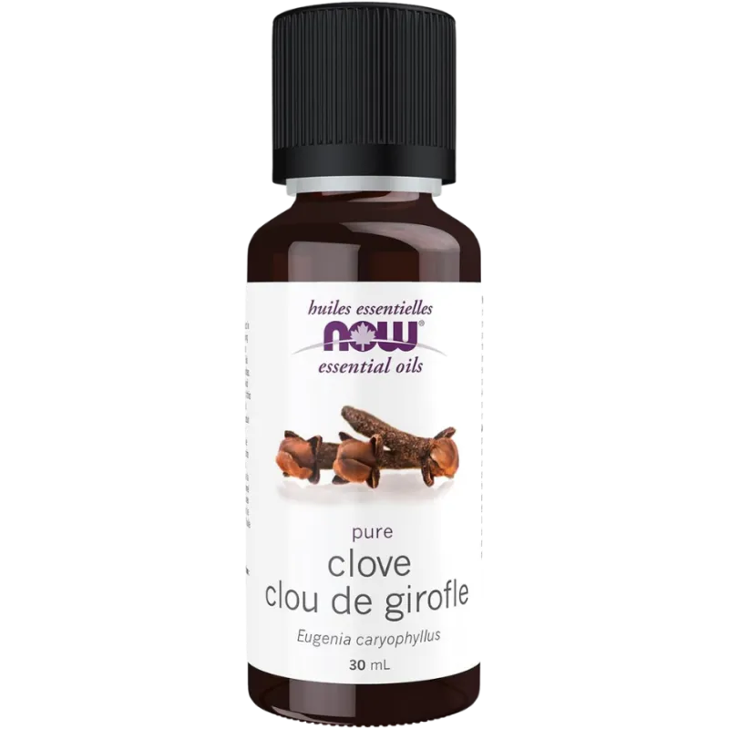NOW Foods Clove Oil, 30 mL | 每天不同折扣, 全网最低价格 | 种类齐全的保健品店铺 VITASHOP, 只有你想不到, 没有你买不到 !