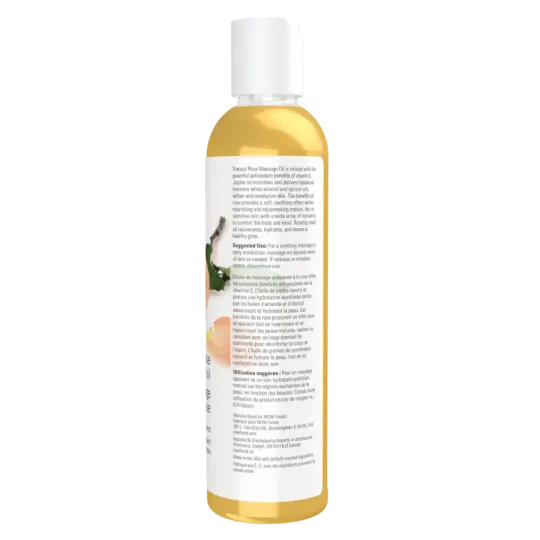 NOW Foods 나우 푸드 트랜퀼 로즈 마사지 오일, 237mL | 매일 업데이트되는 특가 상품 | VITASHOP