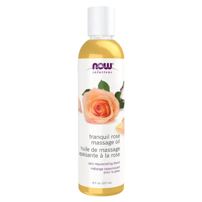 NOW Foods 나우 푸드 트랜퀼 로즈 마사지 오일, 237mL | 매일 업데이트되는 특가 상품 | VITASHOP
