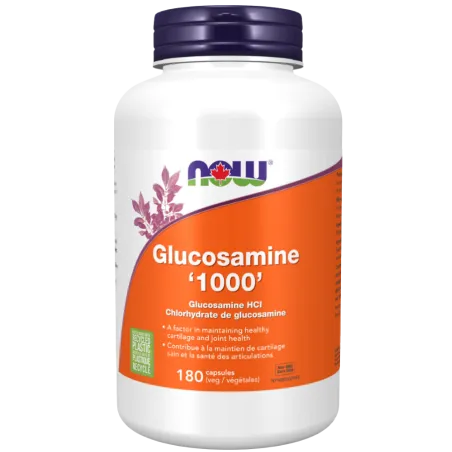 NOW Foods Glucosamine 1000 mg, 180 Capsules | 每天不同折扣, 全网最低价格 | 种类齐全的保健品店铺 VITASHOP, 只有你想不到, 没有你买不到 !