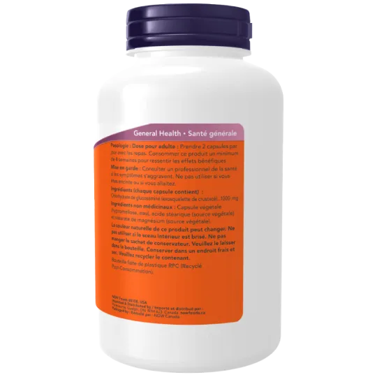 NOW Foods 나우 푸드 글루코사민 1000 mg, 180 캡슐 | 매일 업데이트되는 특가 상품 | VITASHOP