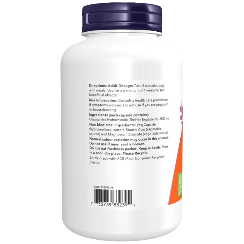 NOW Foods Glucosamine 1000 mg, 180 Capsules | 每天不同折扣, 全网最低价格 | 种类齐全的保健品店铺 VITASHOP, 只有你想不到, 没有你买不到 !