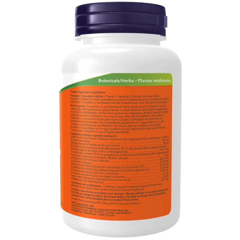 Rafraîchissement du foie, 90 capsules végétales | Safest & Easiest Shopping Vitamins Online | VITASHOP
