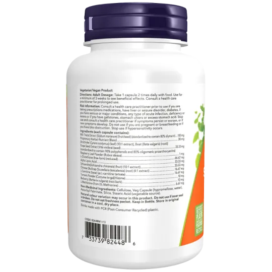 NOW Foods 나우 푸드 간 재생, 식물성 캡슐 90정 | 매일 업데이트되는 특가 상품 | VITASHOP