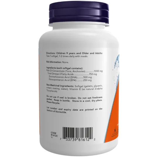 NOW Foods 나우 푸드 DHA-500, 90 소프트젤 | 매일 업데이트되는 특가 상품 | VITASHOP