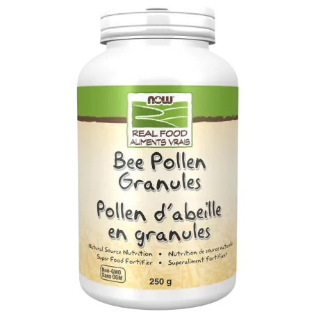 NOW Foods Bee Pollen Granules, 250 g | Unbeatable Prices, Daily Deals | VITASHOP