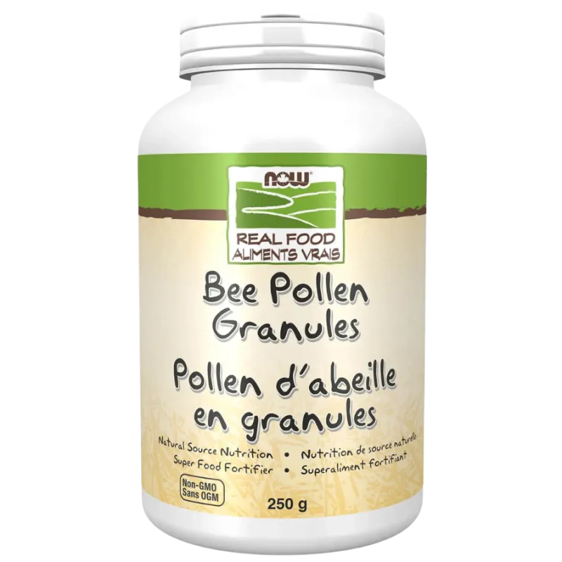 NOW Foods Bee Pollen Granules, 250 g | Unbeatable Prices, Daily Deals | VITASHOP