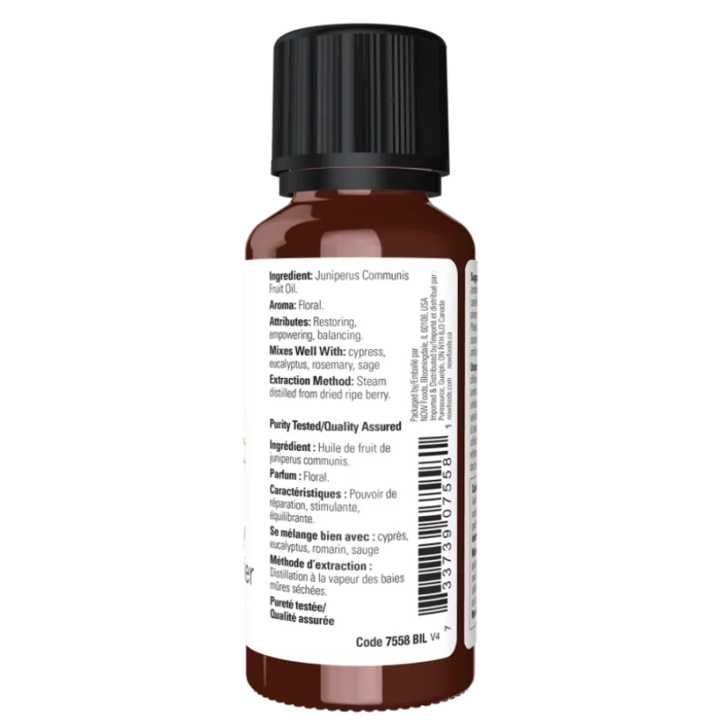 NOW Foods Juniper Berry Oil, 30 mL | Unbeatable Prices, Daily Deals | VITASHOP