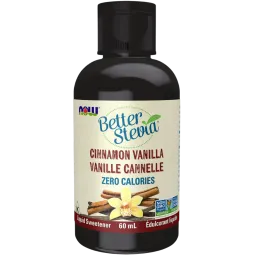 NOW Foods Extrait liquide de Stevia ( Vanille de citron) 60mL |MISUMI