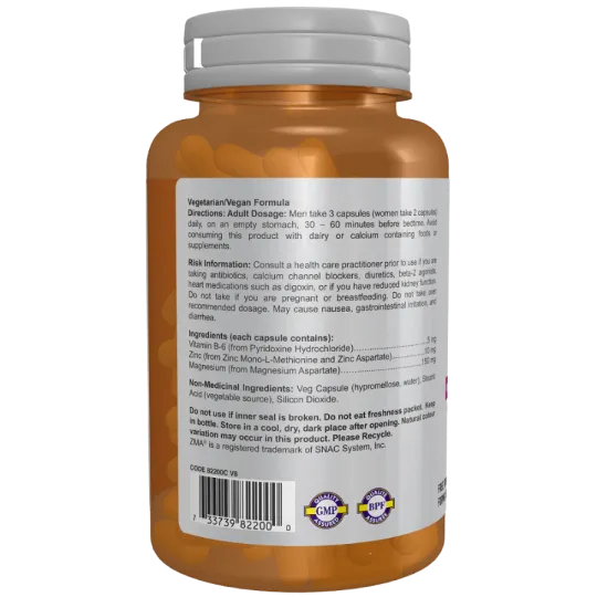 NOW Foods ZMA, 90 Capsules | 每天不同折扣, 全网最低价格 | 种类齐全的保健品店铺 VITASHOP, 只有你想不到, 没有你买不到 !