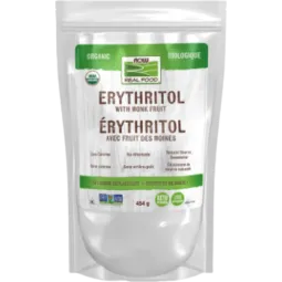 Érythritol biologique au fruit du moine, 454 g | Safest & Easiest Shopping Vitamins Online | VITASHOP