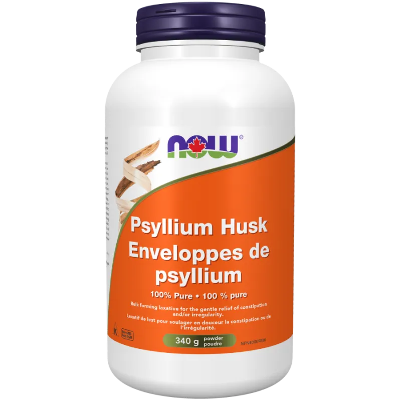 Poudre d’enveloppe de psyllium, 340 g | Safest & Easiest Shopping Vitamins Online | VITASHOP
