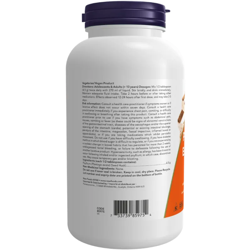 NOW Foods Psyllium Husk Powder, 340 g | Unbeatable Prices, Daily Deals | VITASHOP