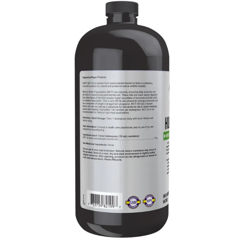 NOW Foods MCT Oil Liquid, 946 mL | 每天不同折扣, 全网最低价格 | 种类齐全的保健品店铺 VITASHOP, 只有你想不到, 没有你买不到 !