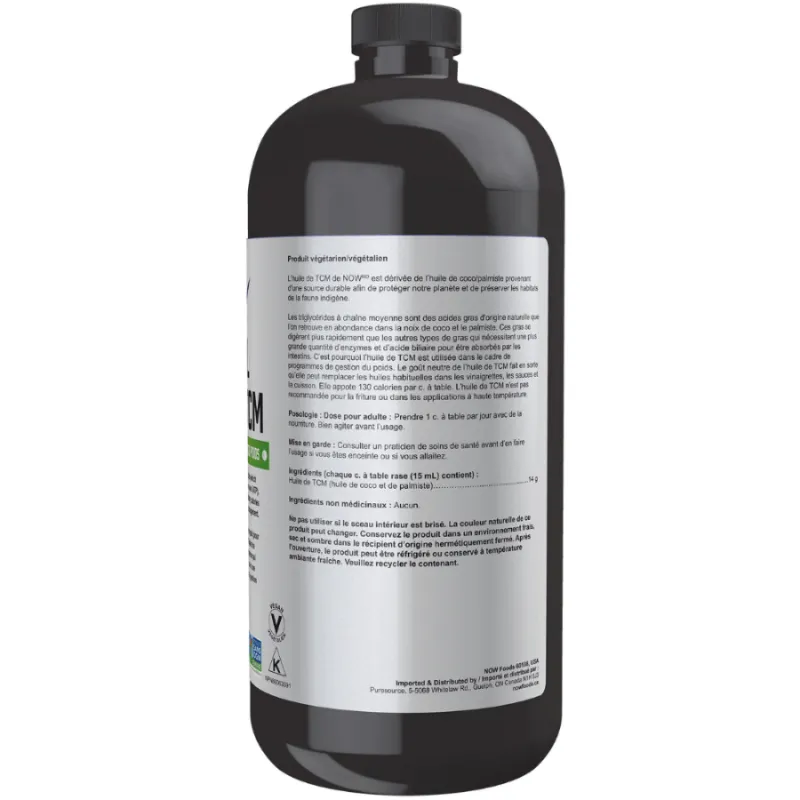 NOW Foods MCT Oil Liquid, 946 mL | 每天不同折扣, 全网最低价格 | 种类齐全的保健品店铺 VITASHOP, 只有你想不到, 没有你买不到 !