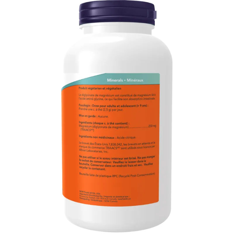 NOW Foods 나우 푸드 마그네슘 비스글리시네이트 분말, 227g | 매일 업데이트되는 특가 상품 | VITASHOP